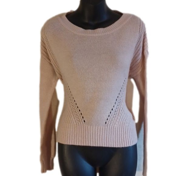 Aeropostale lightweight shimmery sweater, size small. Oversized and cropped? - Picture 1 of 11